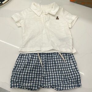 Baby GAP two piece matching boy set